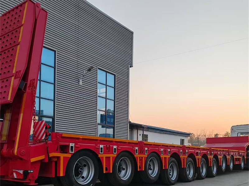 10-Axle Lowboy Trailer high quality